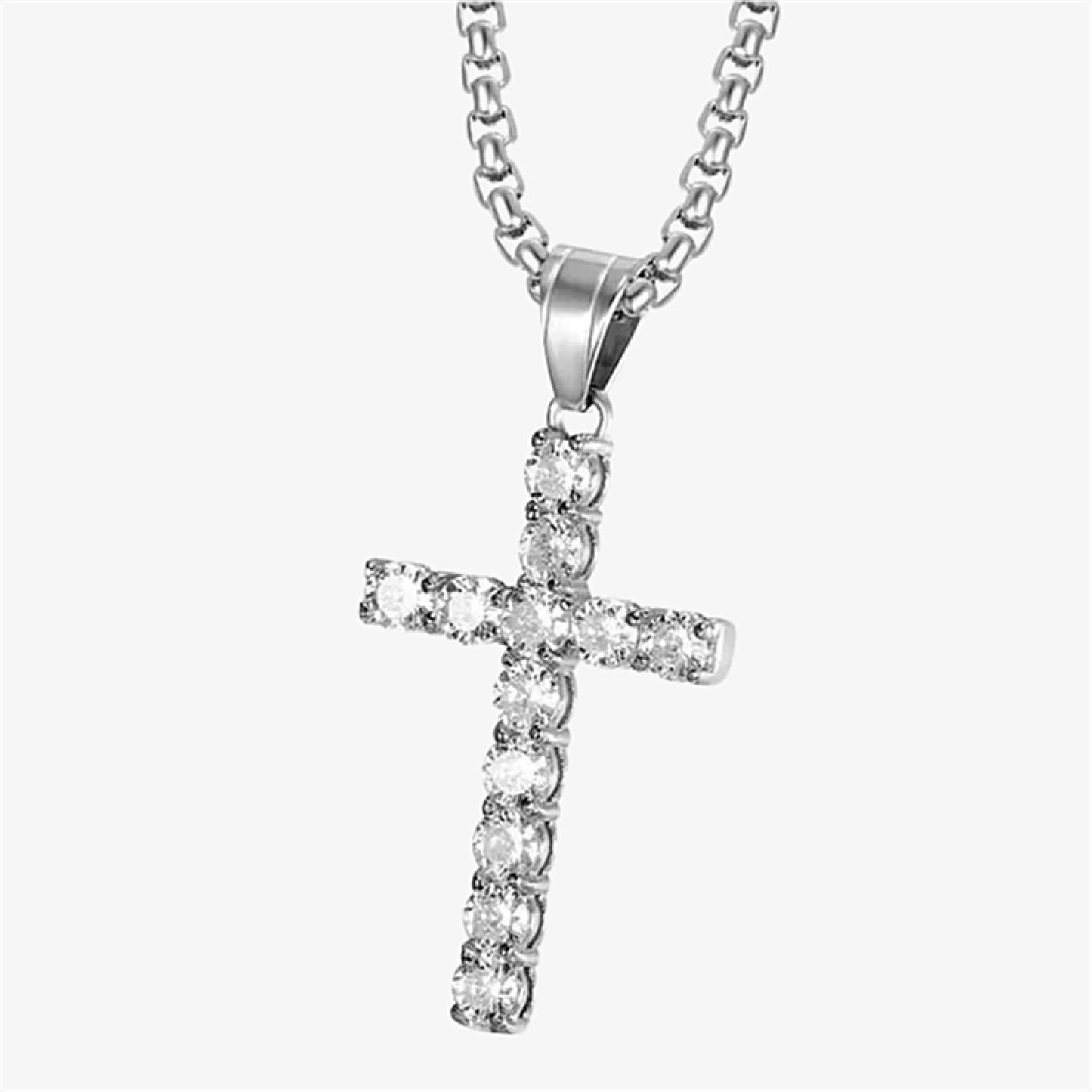 Mens Cross Necklace - Asanti by Koi