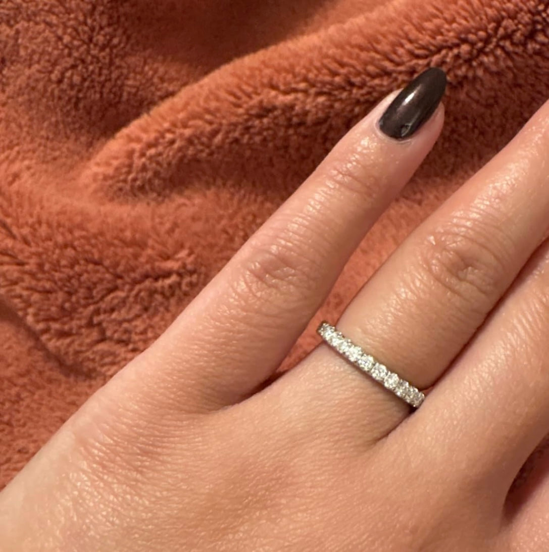 Sarafina Moissanite Stackable Ring - Asanti by Koi