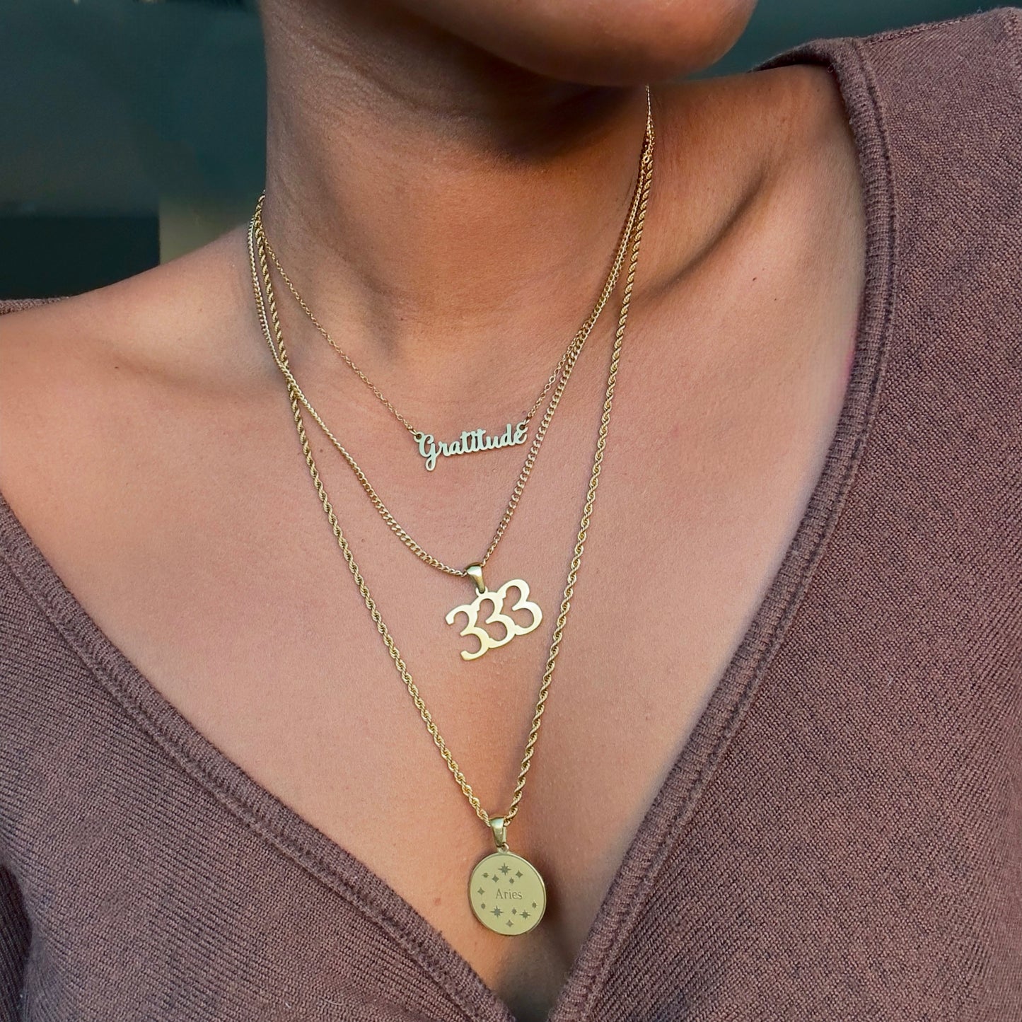 Zodiac Coin Necklace - Asanti by Koi