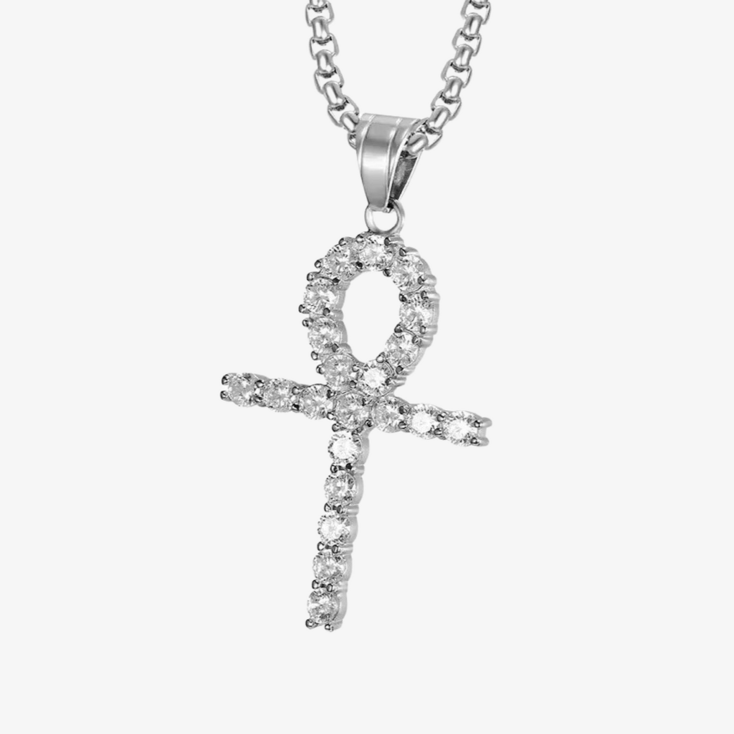 Shiny Ankh Key Of Life Necklace - Asanti by Koi