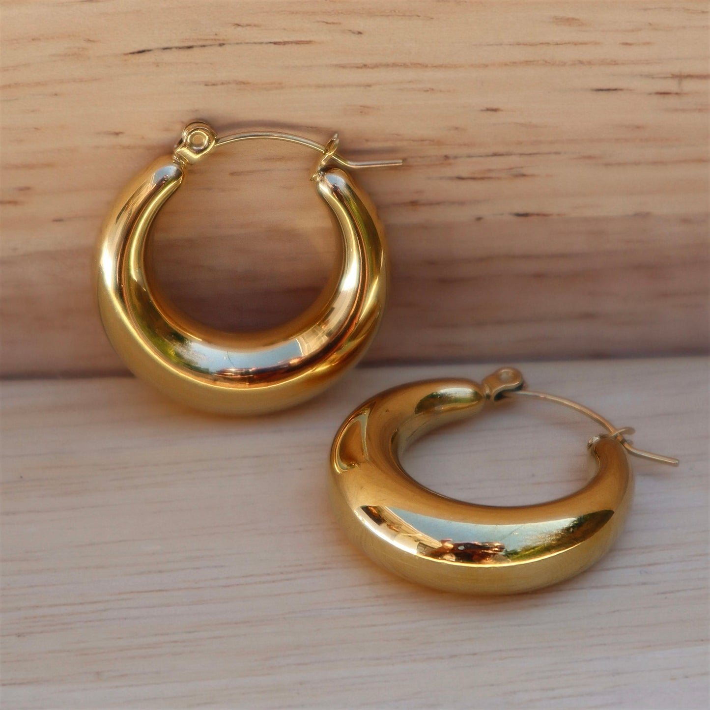 Azizi Hoops (25MM) - Asanti by Koi