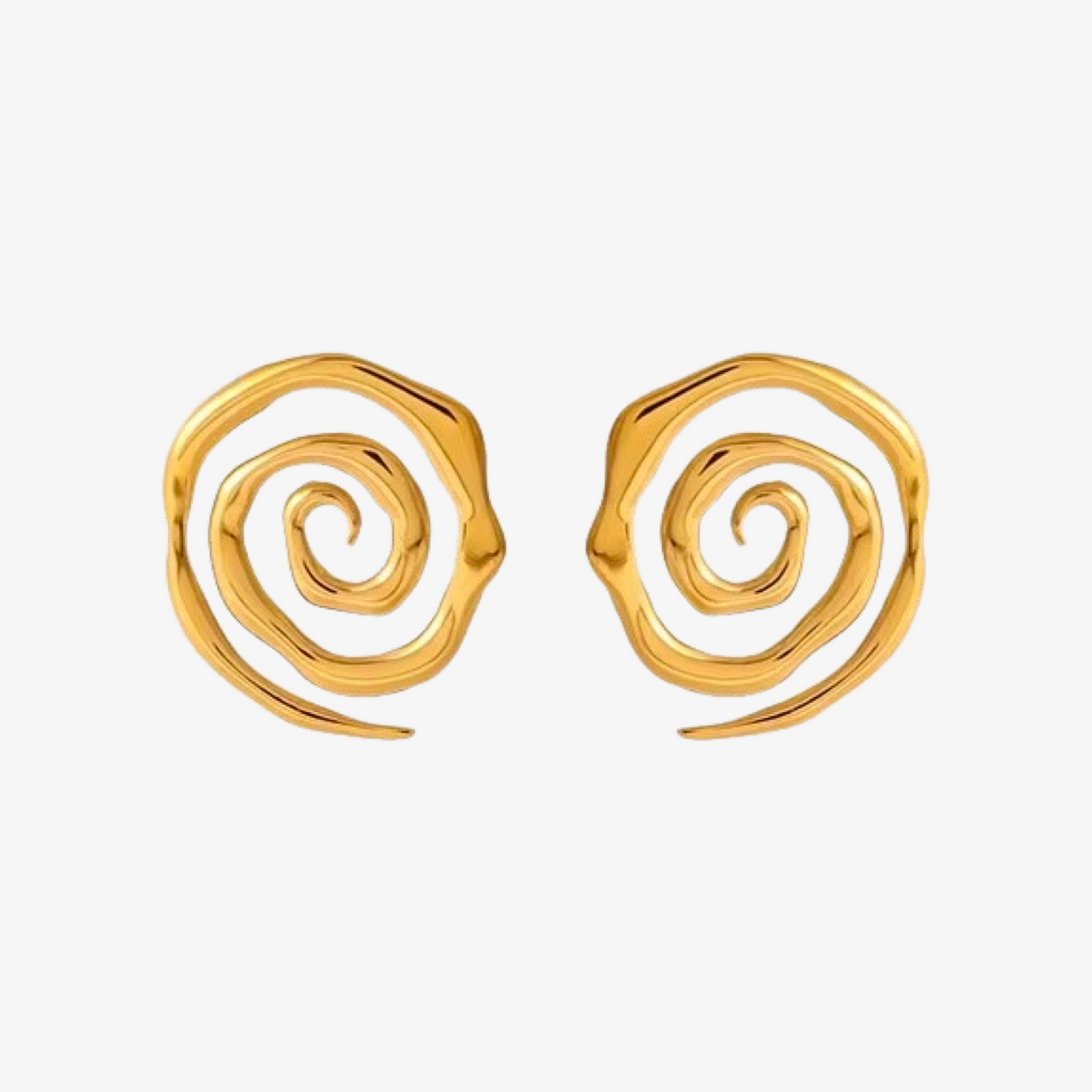 Sacred Spiral Earrings - Asanti by Koi