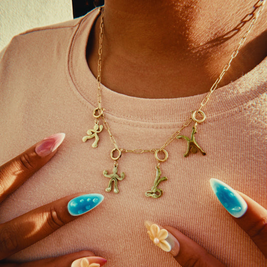 Black Joy Charms - Asanti by Koi