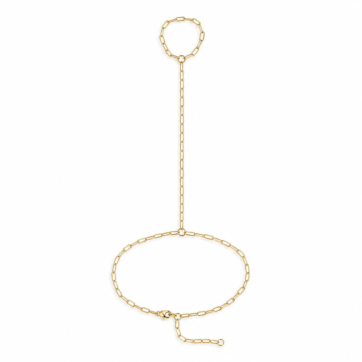 IRENE Paperclip Hand Chain