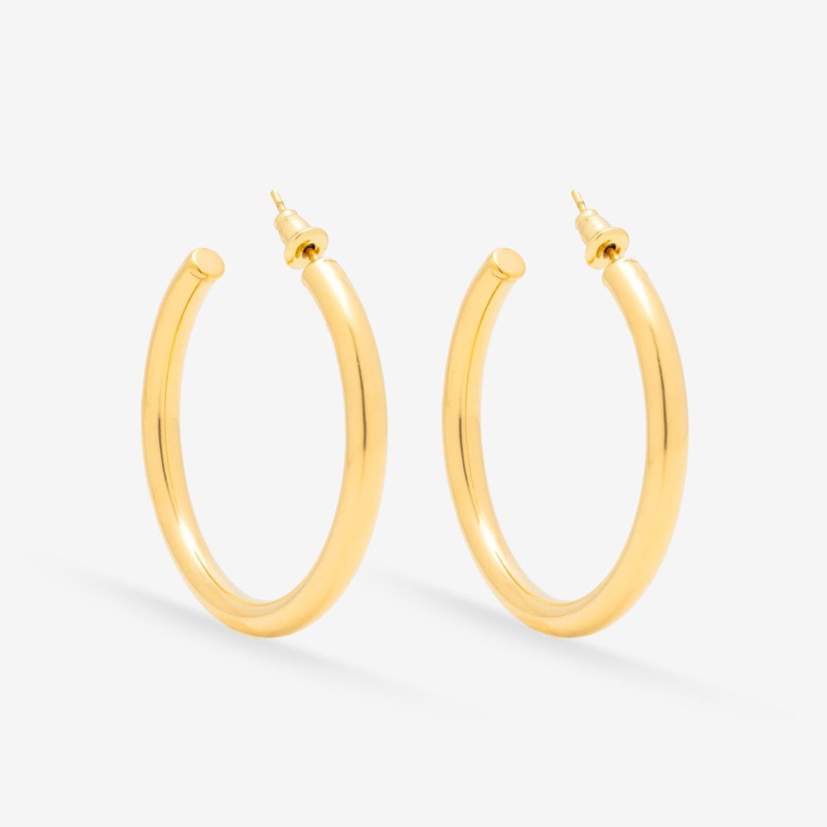 Safia Classic Hoops (4cm) - Asanti by Koi