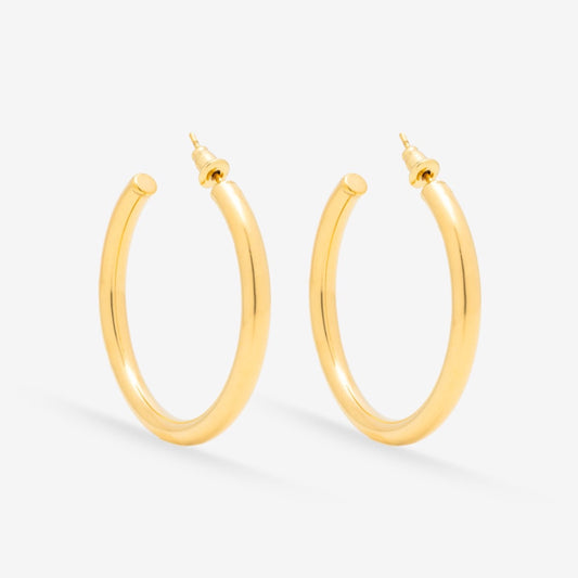Safia Classic Hoops (4cm) - Asanti by Koi