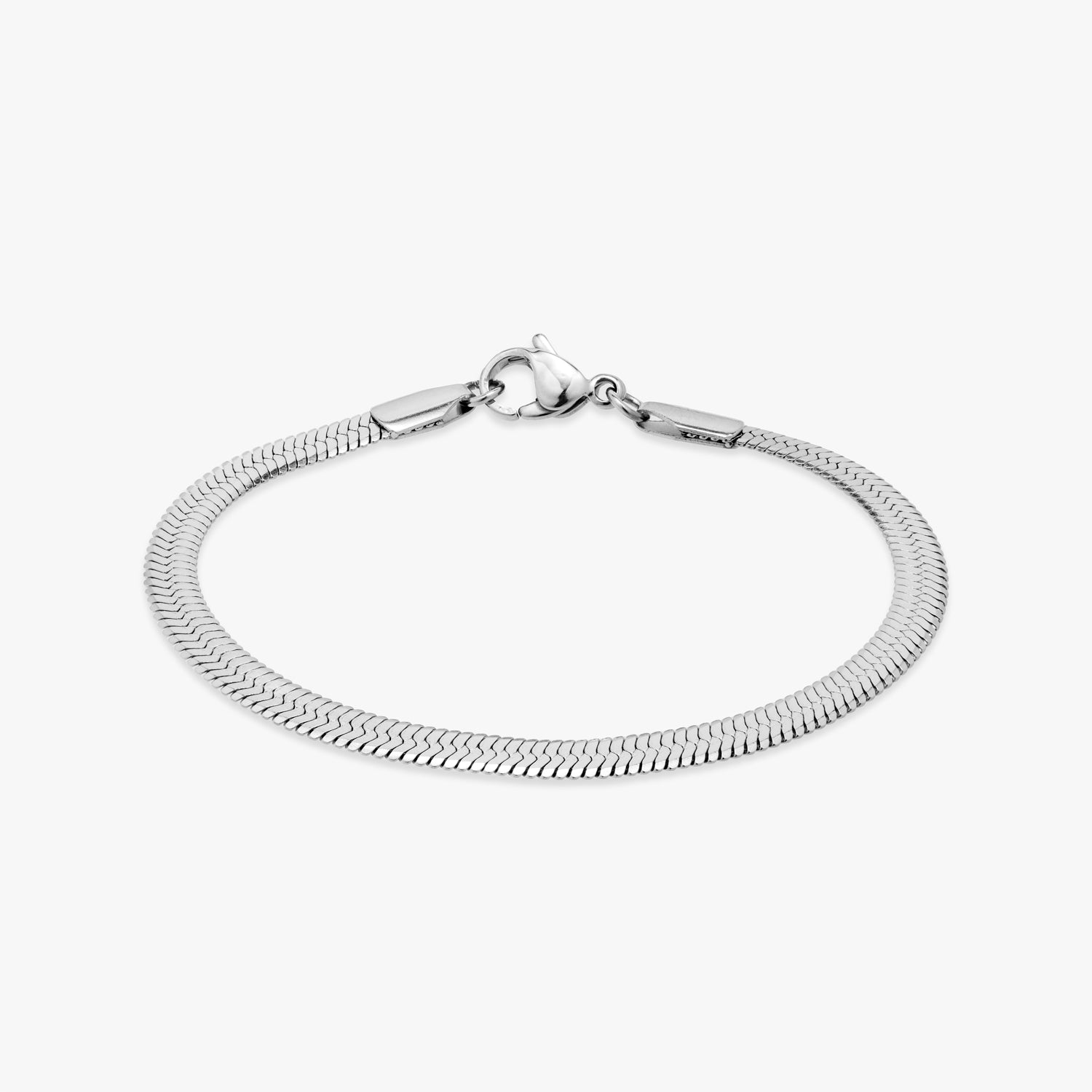 Nyororo Herringbone Bracelet 4MM w/extender - Asanti by Koi