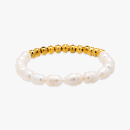 Lulu Freshwater Pearl Bead Bracelet - Asanti by Koi