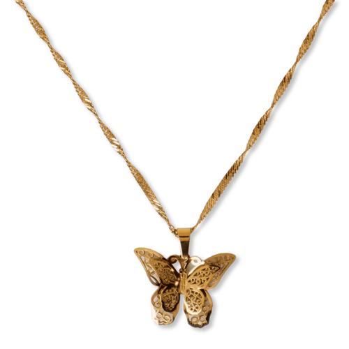 Asanti By Koi- Blooming Butterfly Necklace