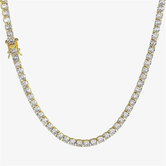 Shine Bright Like a Diamond Tennis Necklace