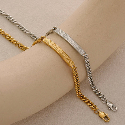 Aligned Bracelet