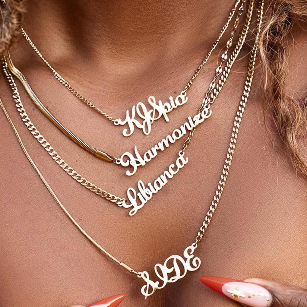 Custom Name OR Message Necklace - Asanti by Koi
