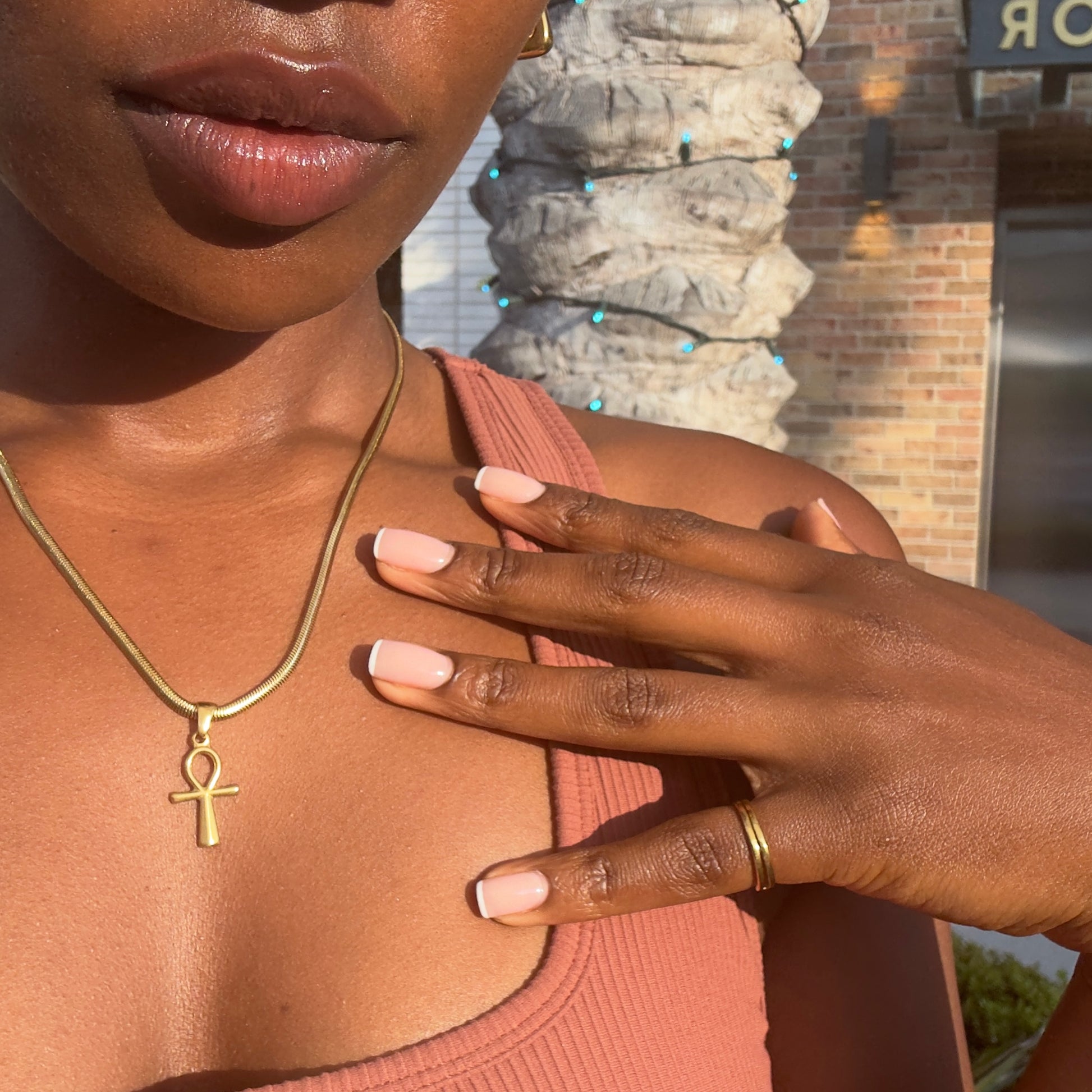 Sacred Ankh Necklace - Asanti by Koi