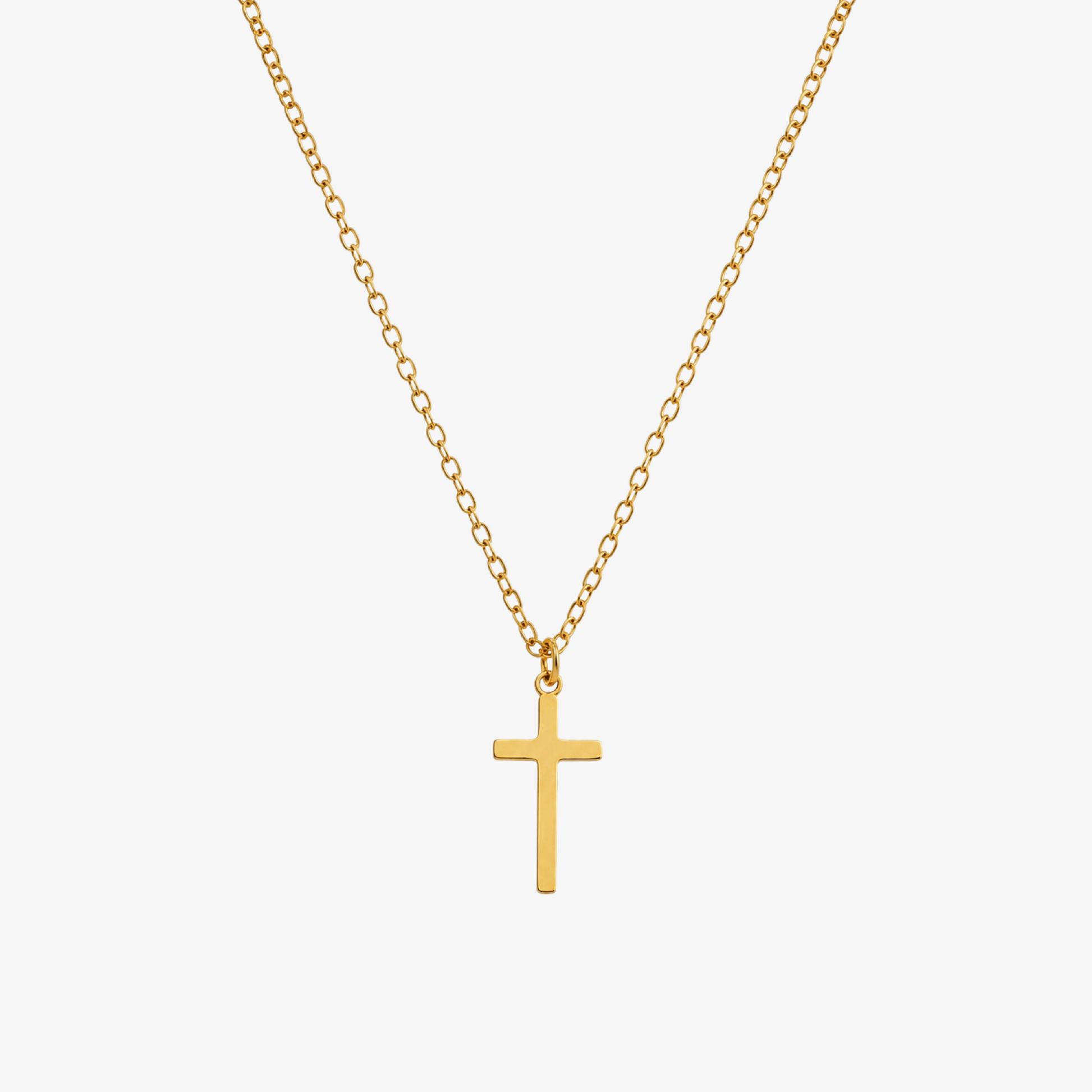 The Imani Mini Cross Necklace - Asanti by Koi
