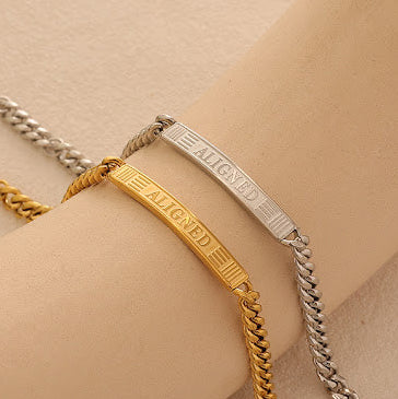 Aligned Bracelet