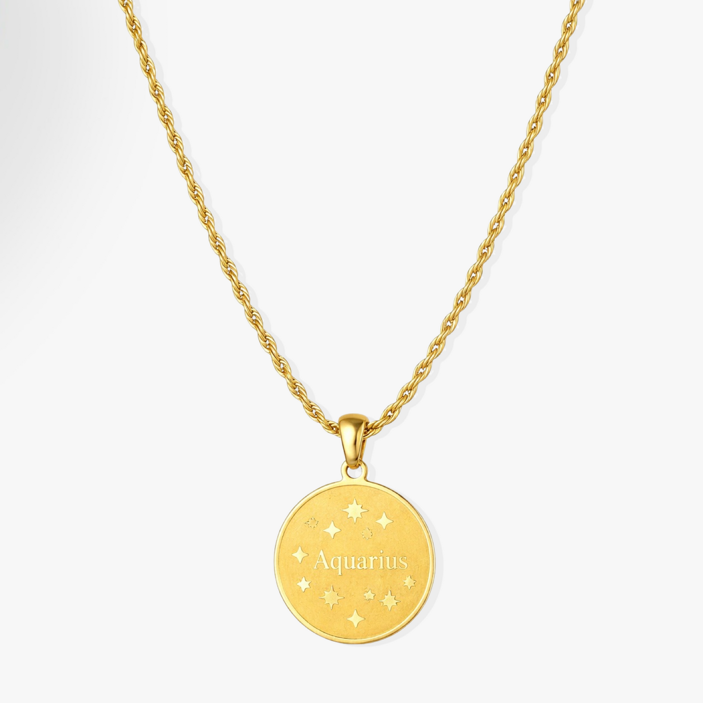 Zodiac Coin Necklace