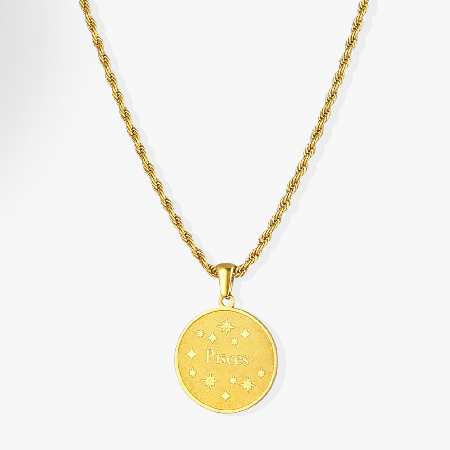 Zodiac Coin Necklace