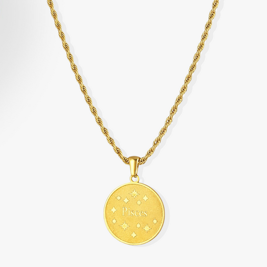 Zodiac Coin Necklace