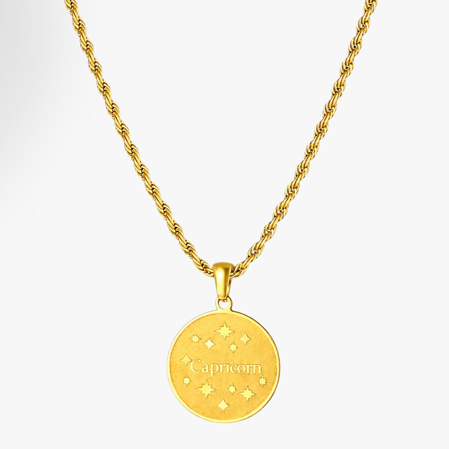 Zodiac Coin Necklace