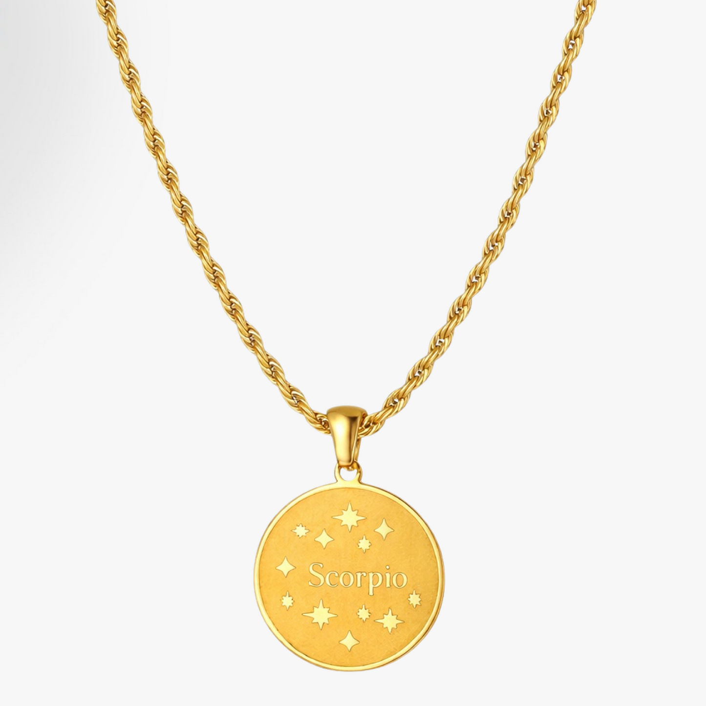 Zodiac Coin Necklace