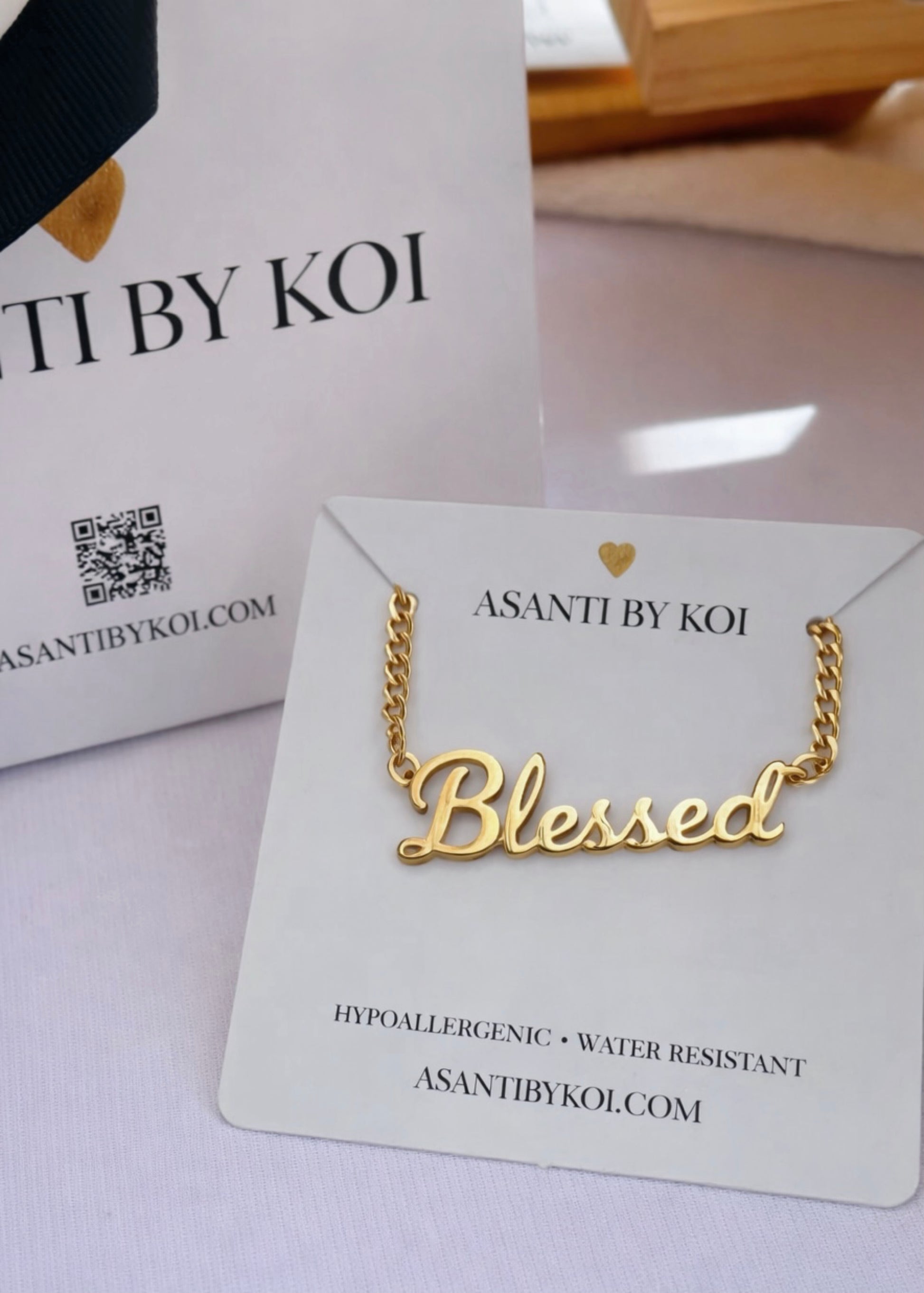 Custom Name Necklace - Asanti by Koi