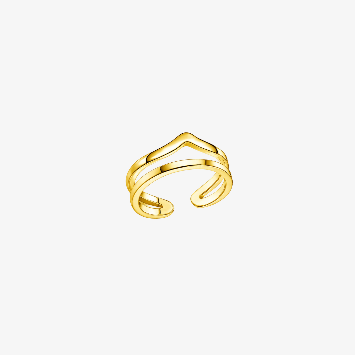 Asanti By Koi Adjustable Mid Ring
