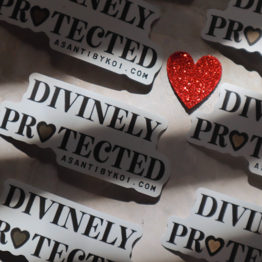 Divinely Protected Stickers (Waterproof)