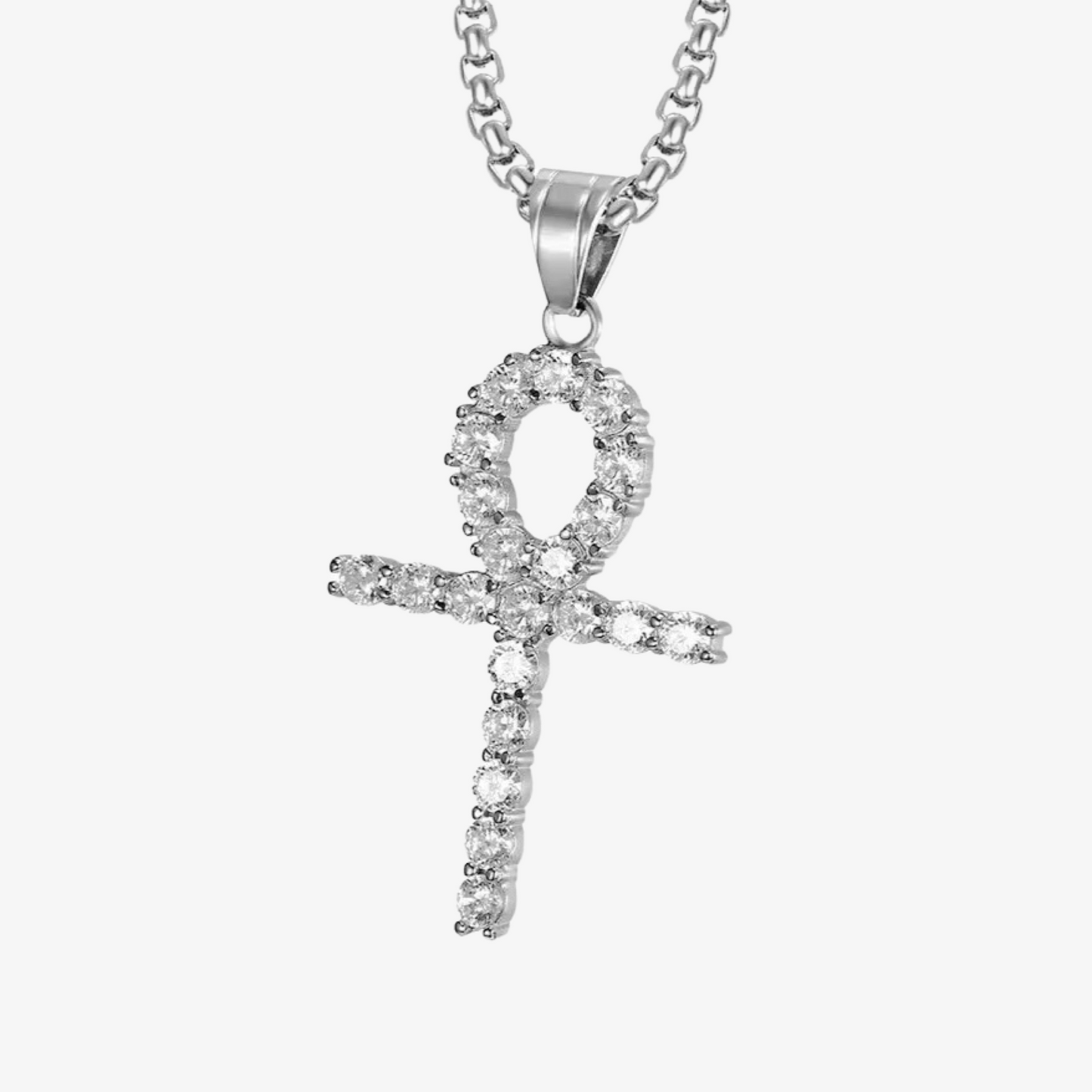 Shiny Ankh Key Of Life Necklace