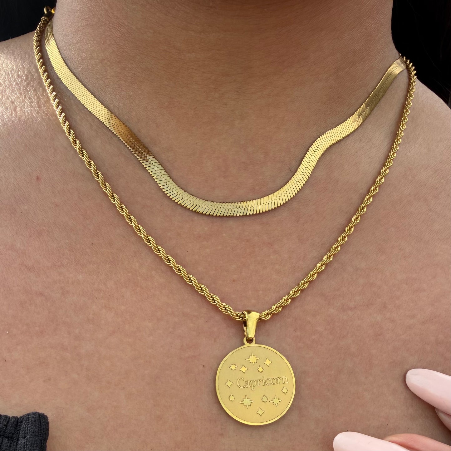 Zodiac Coin Necklace