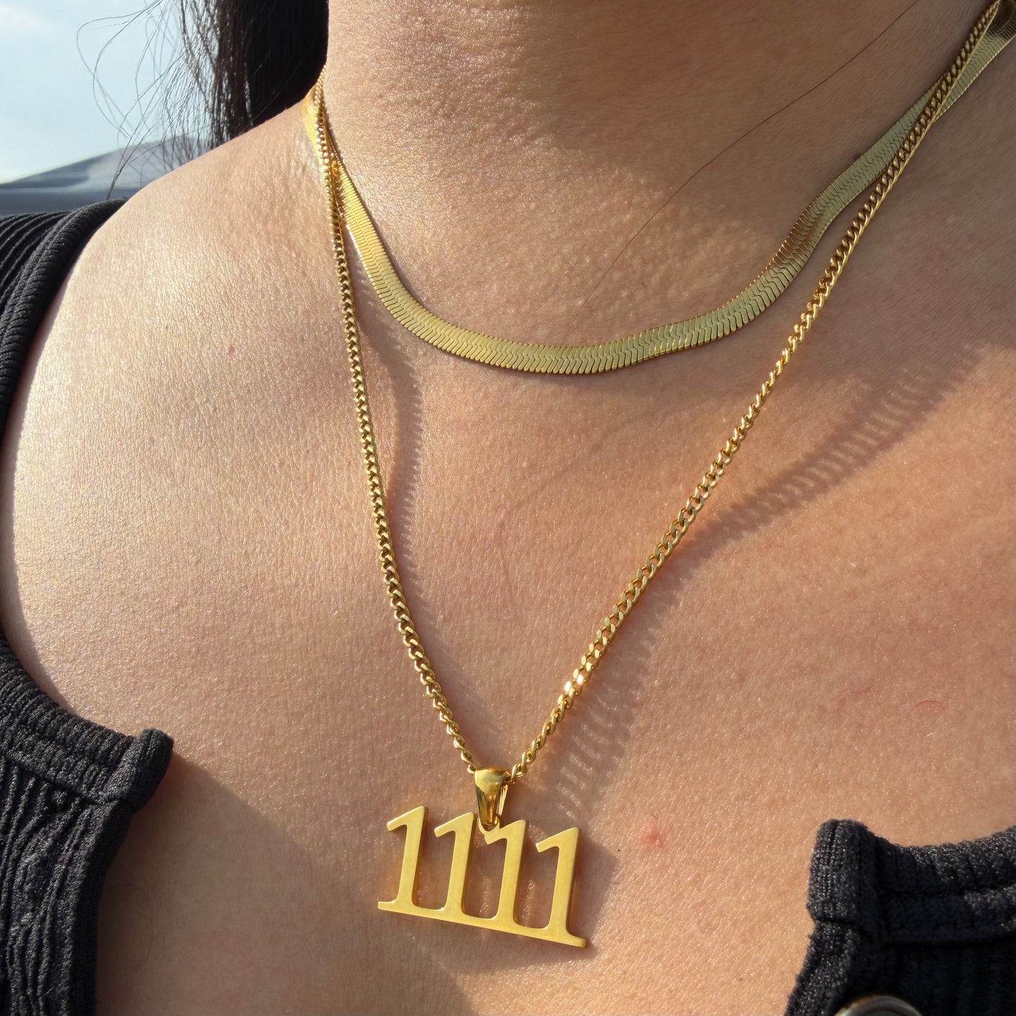 Angel Number Necklace - Larger