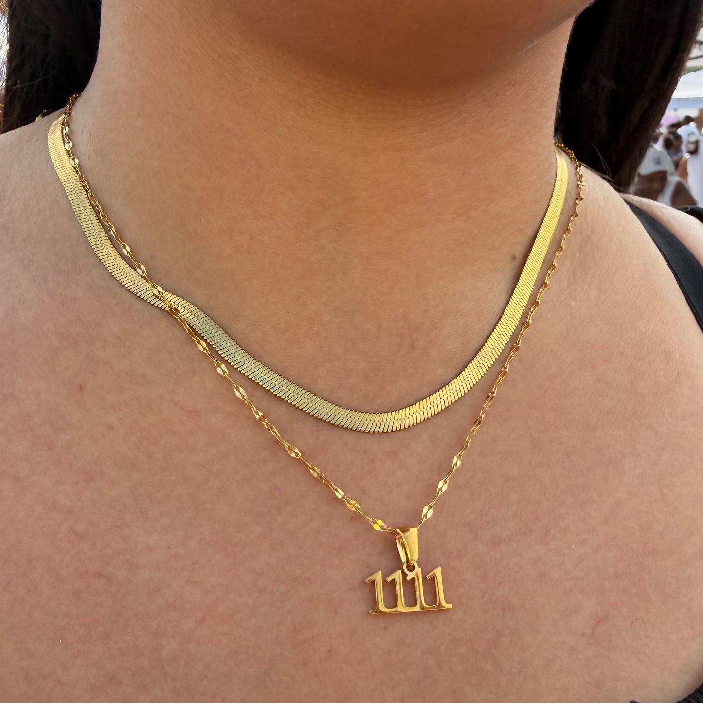 Angel Number Necklace - Larger