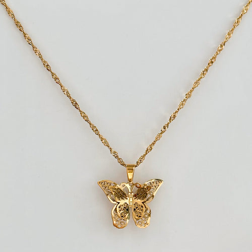 Blooming Butterfly Necklace - Asanti by Koi