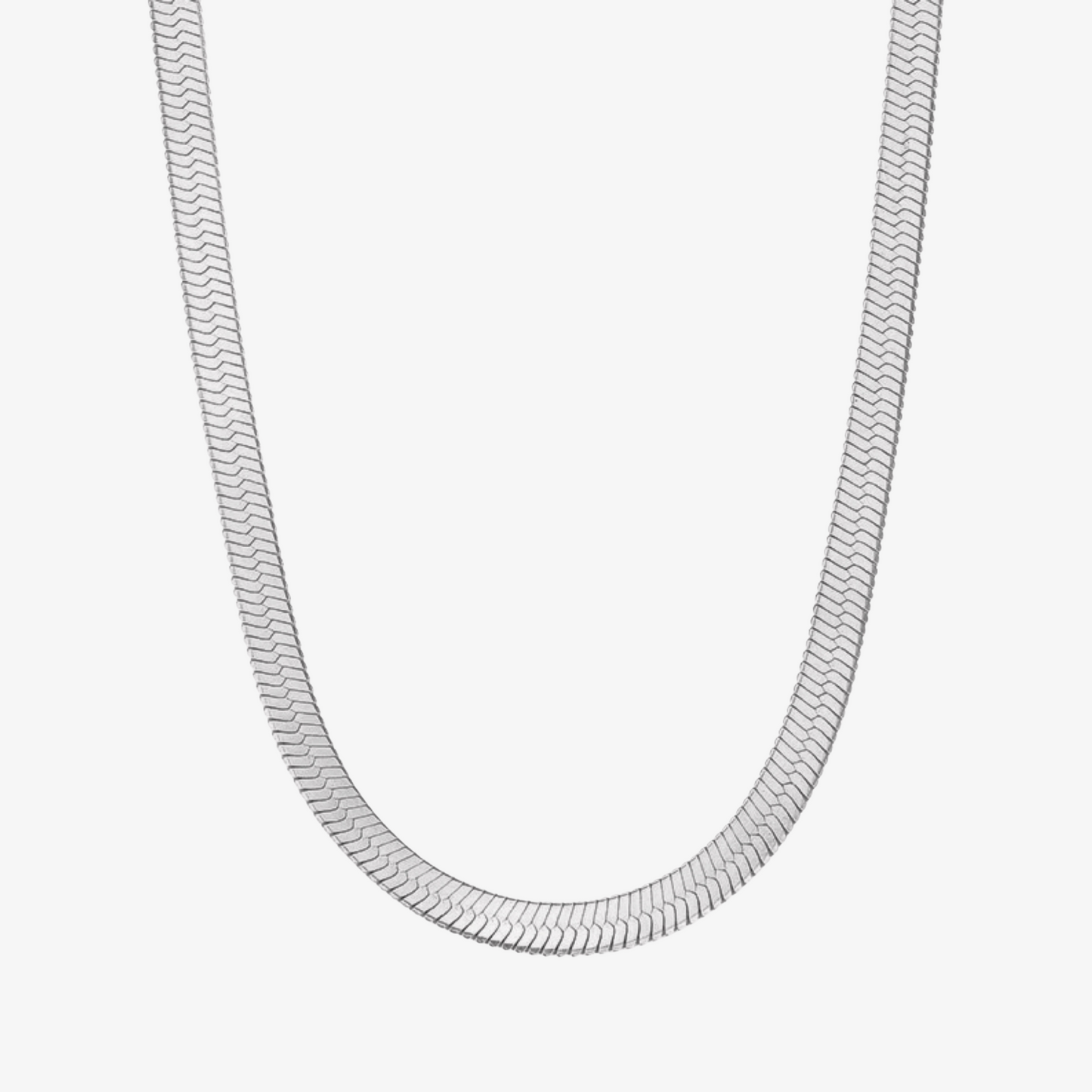 Amani Herringbone Necklace 5MM