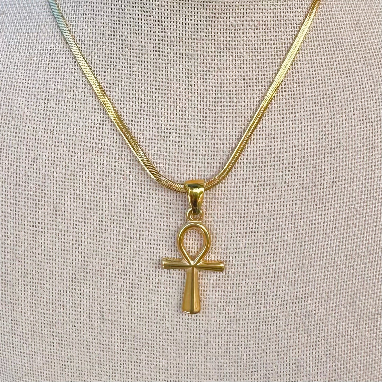 Ndogo Ankh 16" Necklace