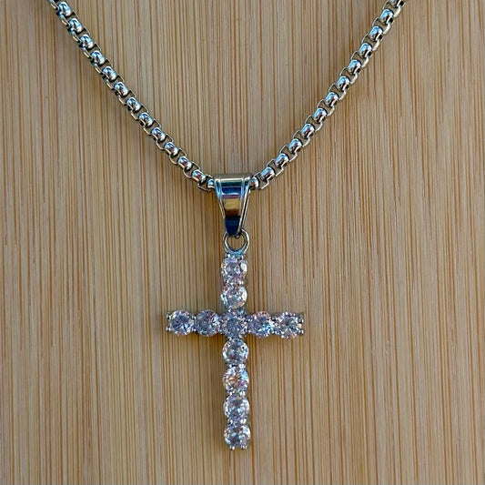 Mens Cross Necklace