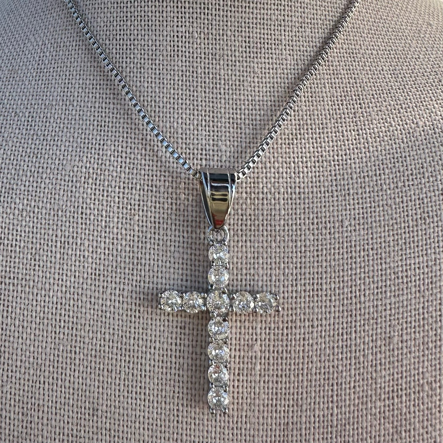 Sparkle Cross Necklace