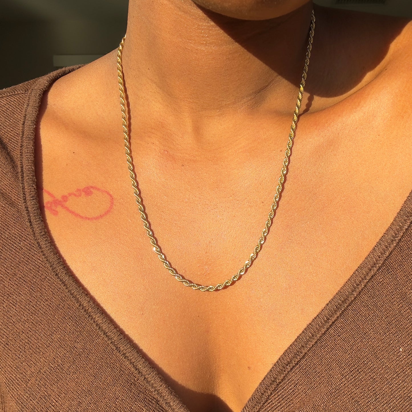 BARAKA Classic Rope Chain 3MM