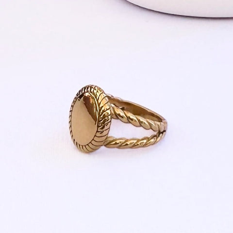 Busy Being Me Ring (Gold-Filled)