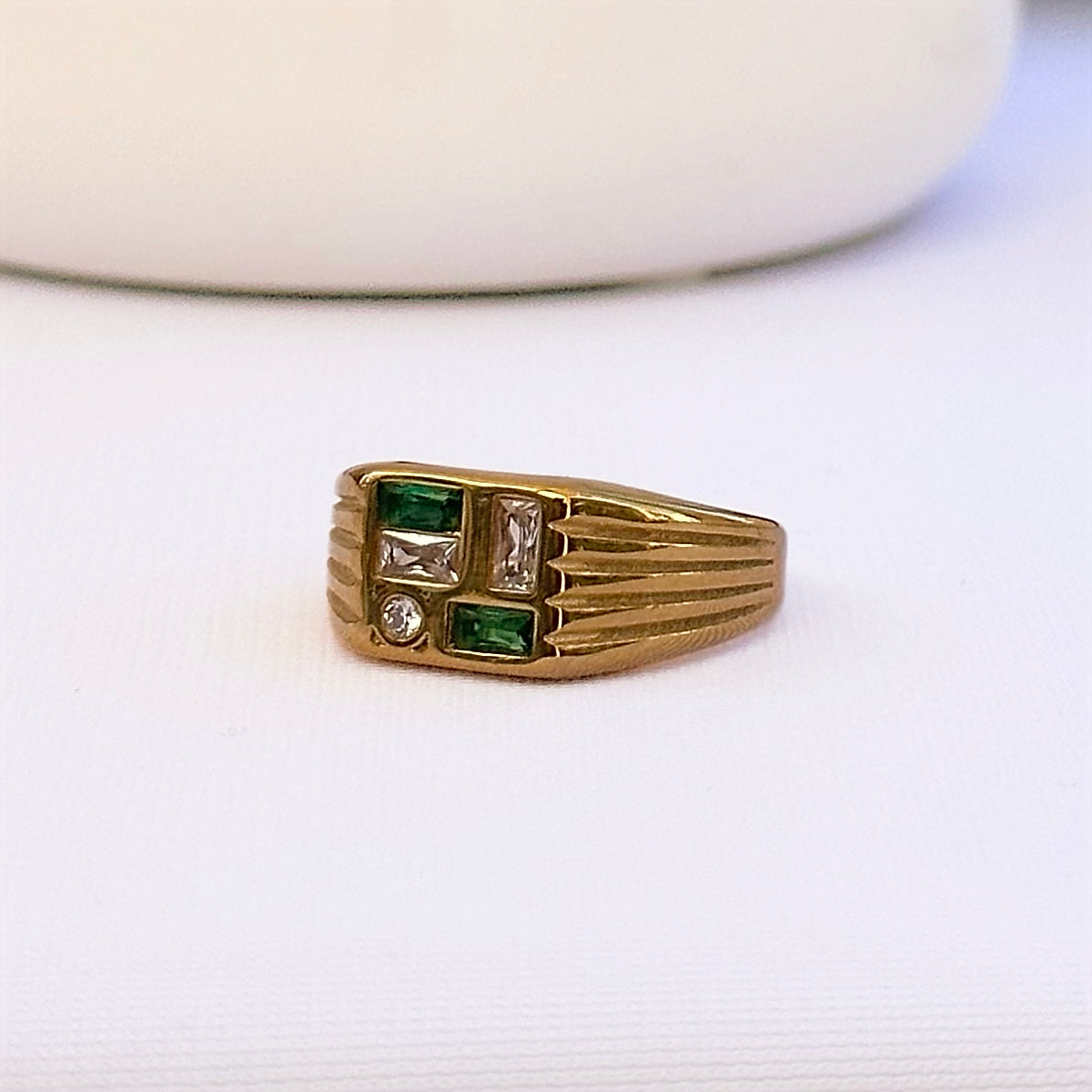 Serene Emerald Ring - Asanti by Koi