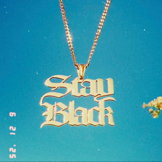 Stay Black Necklace - Asanti by Koi