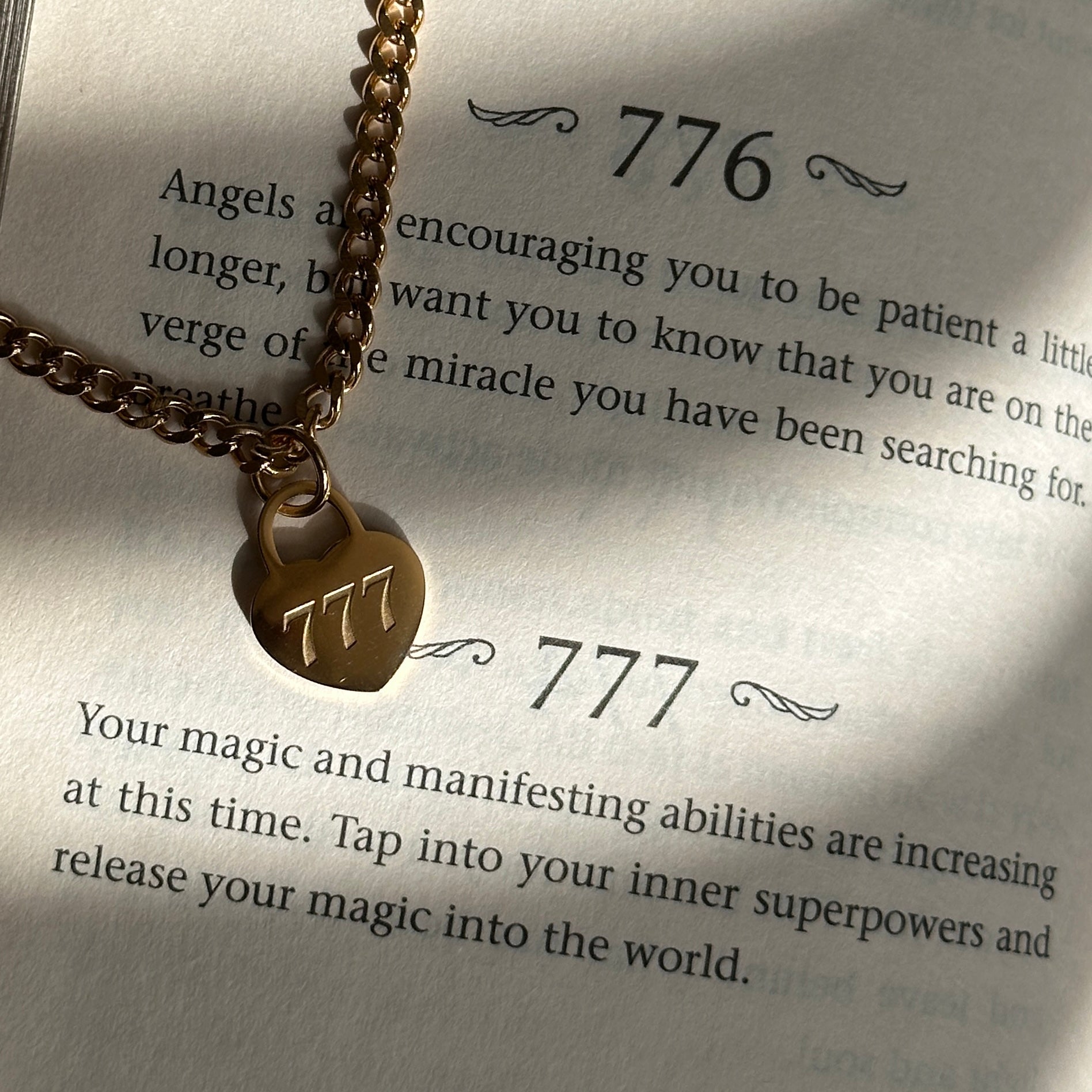 Angel Numbers Necklace - Asanti by Koi