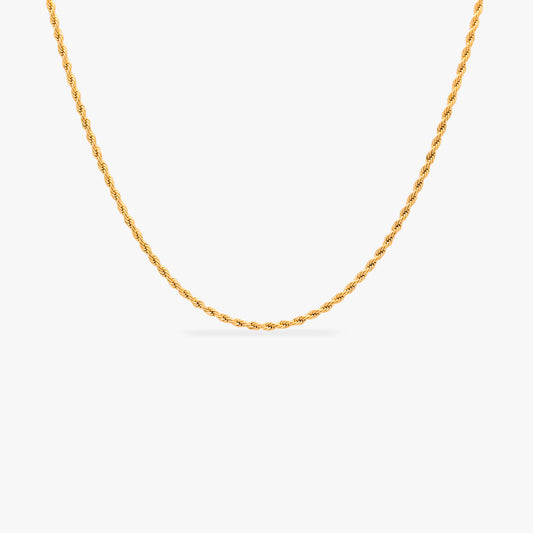 Classic Rope Chain 2MM