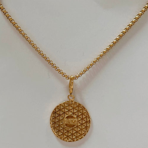 I AM + FLOWER OF LIFE NECKLACE - Asanti by Koi