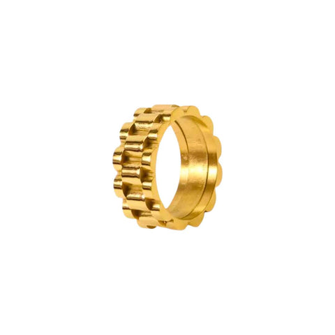 Golden Mens Bracelet (1.2cm wide)
